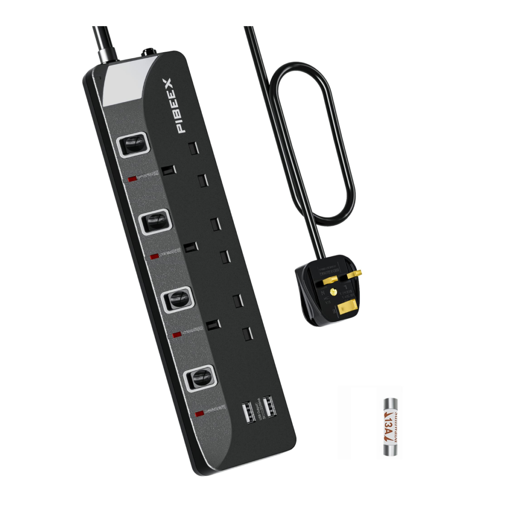 Multiplug 5M W USB Port