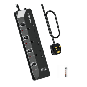 Multiplug 5M W USB Port