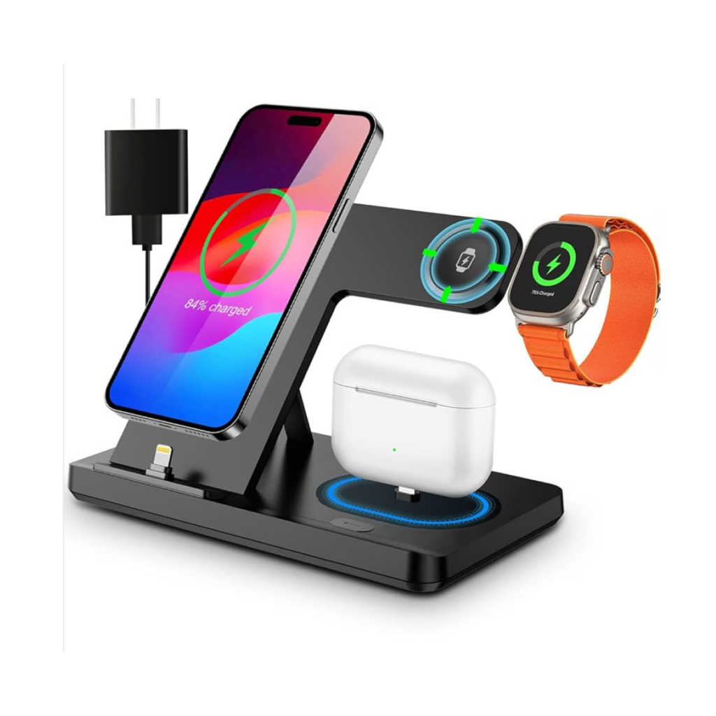 Wireless Station Iphone and Airpods T3-L